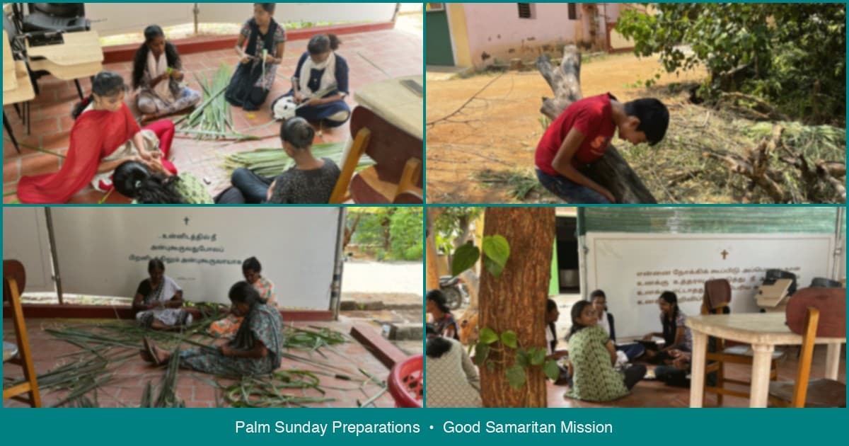 Palm Sunday Preparations 2026