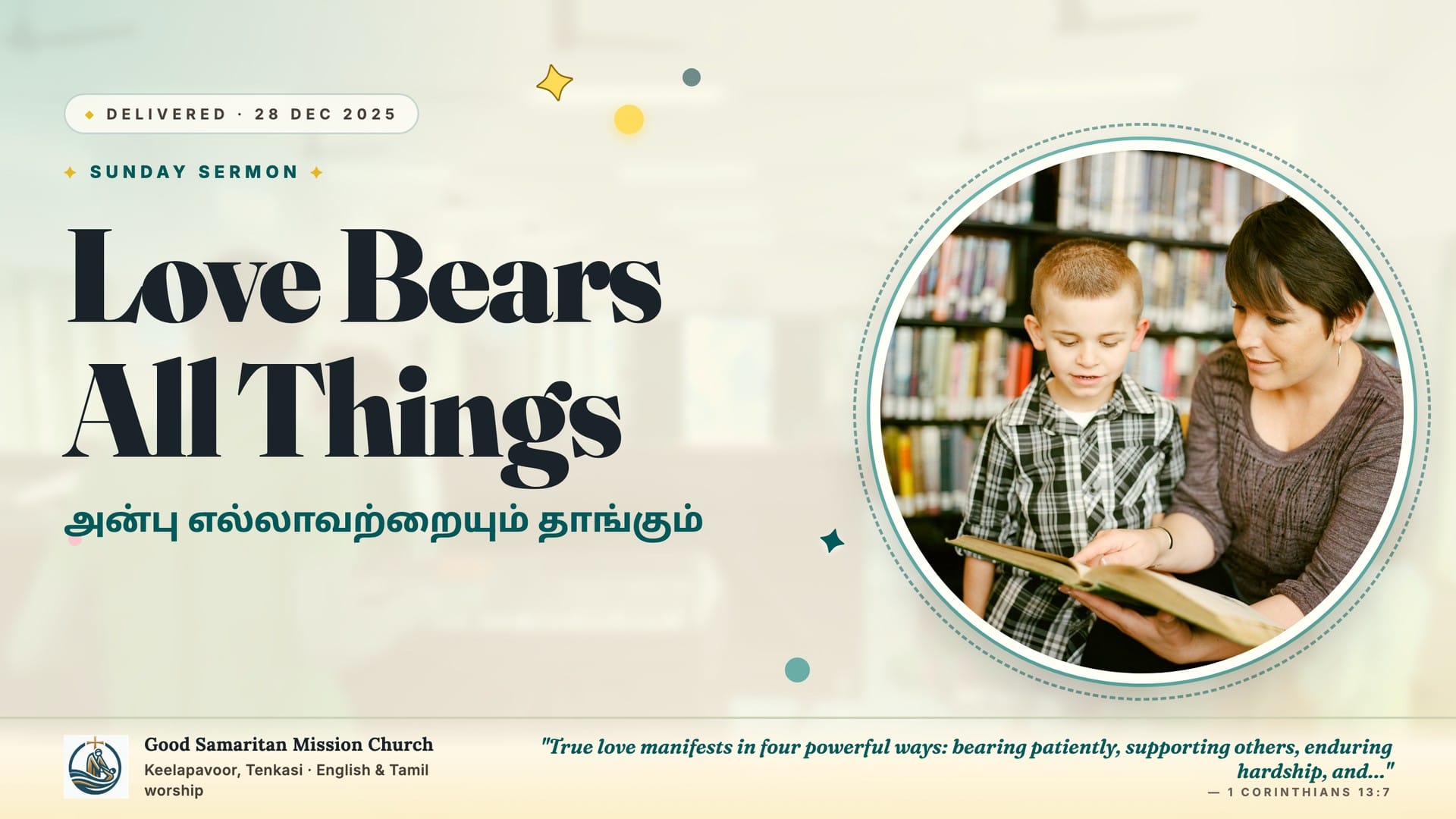 Love Bears All Things