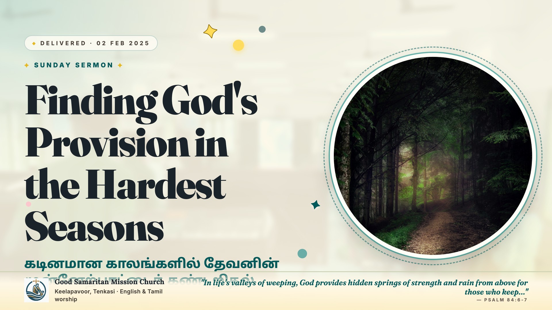 Finding God's Provision in the Hardest Seasons